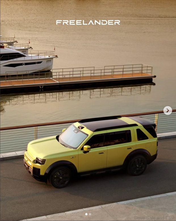 Image from: Chery-JLR FREELANDER 8 Comes In 8 Colours