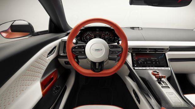 Aston Martin Valen cockpit