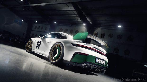 rear Porsche 911 GT3 100 Jahre Nürburgring Edition