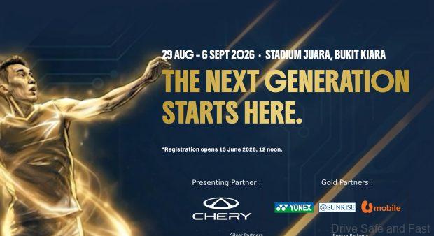chery sponsors lee chong wei cup