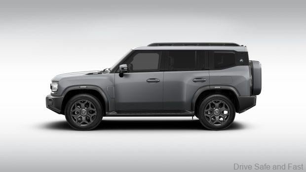 JETOUR T2 i-DM side profile