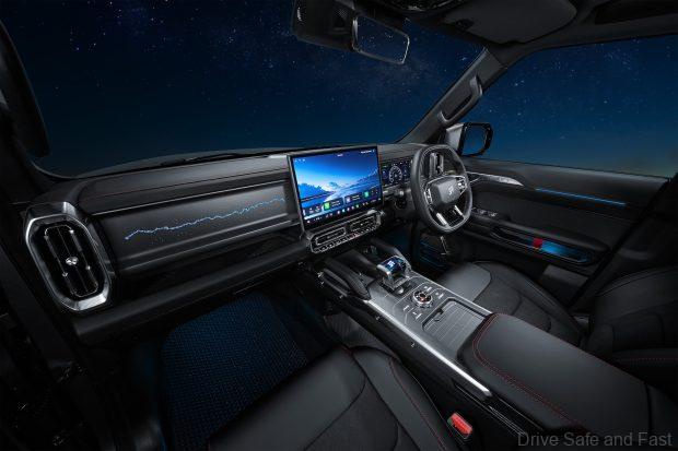 JETOUR T2 i-DM dashboard