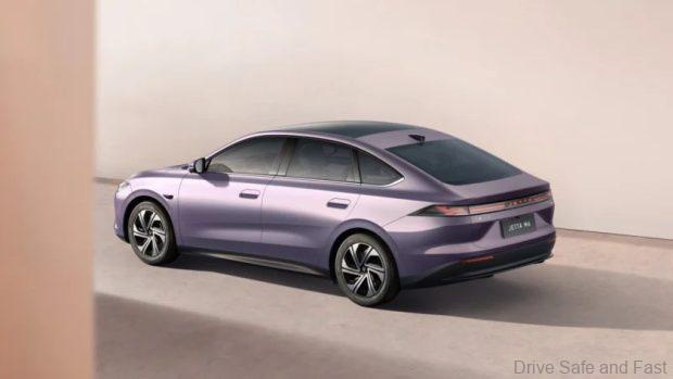 jetta m6 in purple from the rear