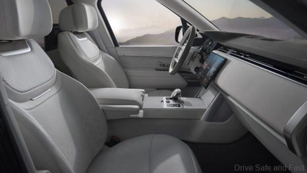 range rover electric interior