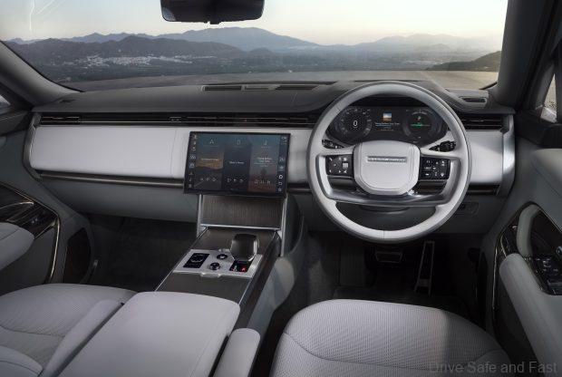 range rover electric dashboard