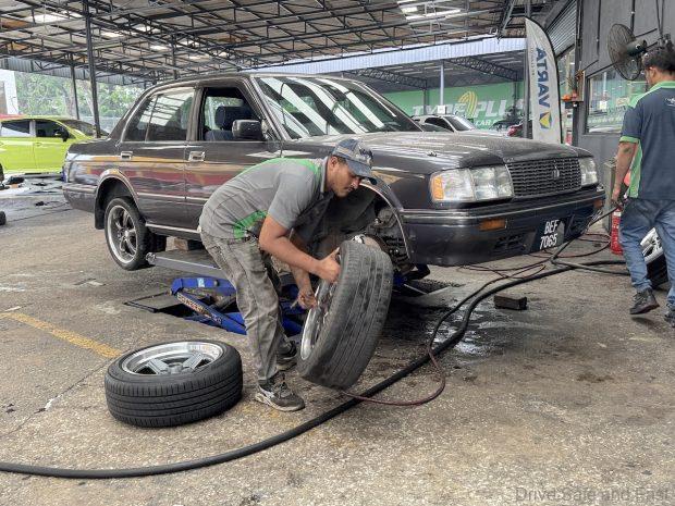 Image from: Here Is Why We Downsized The Wheels On Our Classic Toyota Crown