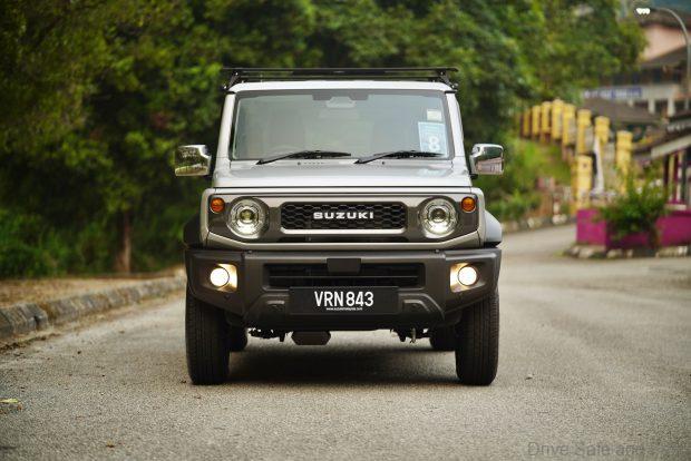 suzuki jimny allgrip from the front