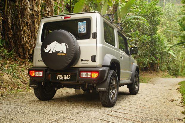 suzuki jimny in the jungle