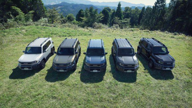 Toyota Land Cruiser FJ waiting
