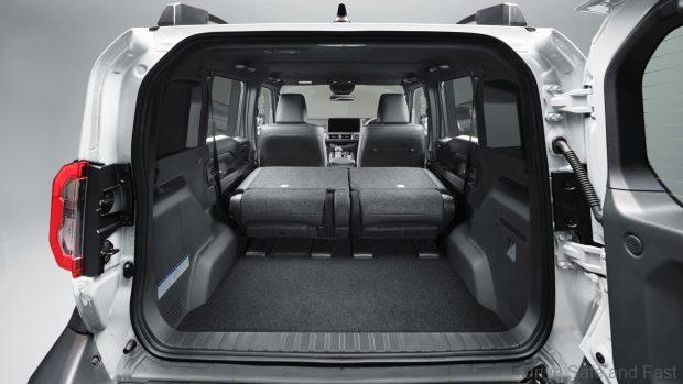 Toyota Land Cruiser FJ boot space