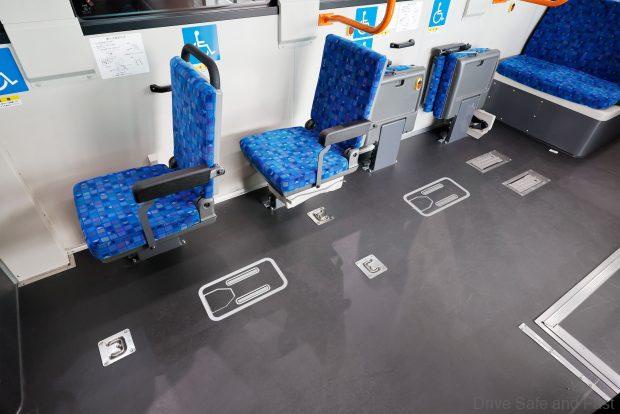 toyota sora hydrogen bus seats