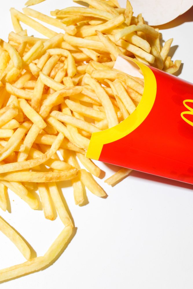 4. Paying Extra to Upsize Fries and Sides