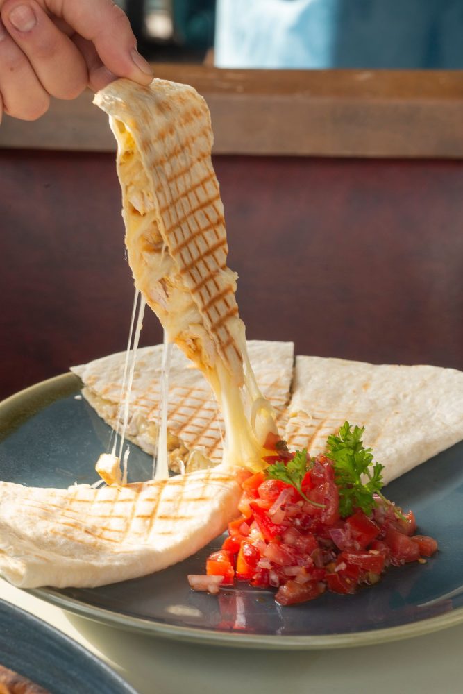 4. Chicken Quesadilla
