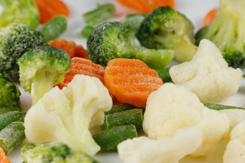 Frozen Vegetables Can Be Just as Useful for Fiber and Minerals