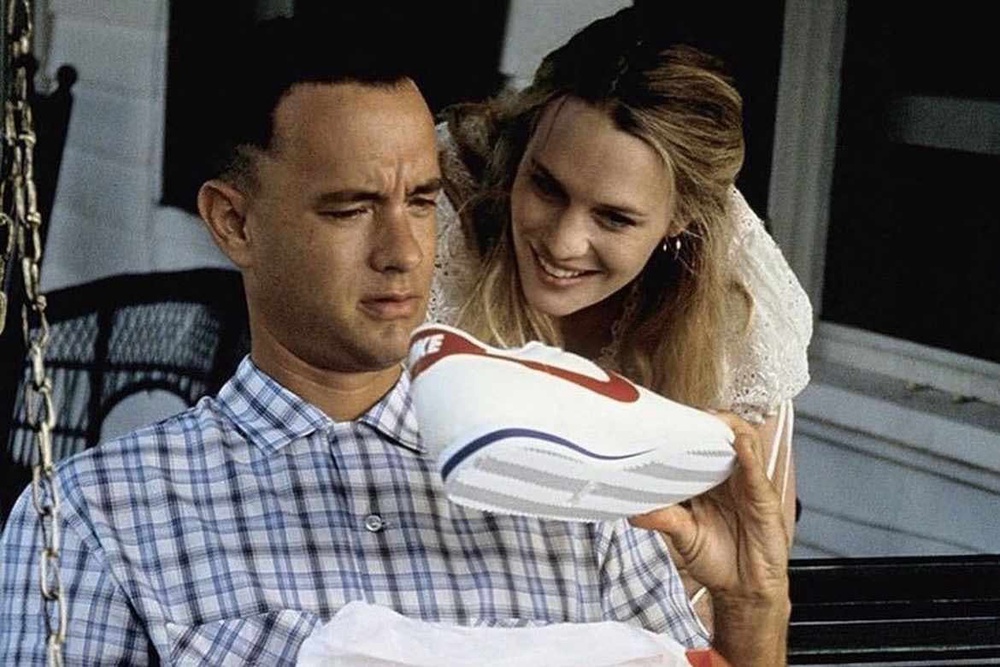 As Forrest Gump Turns 30 His Favorite Shoe Jogs Into 2024   1707505238 Forrest Gump Nike Cortez 2024 1 