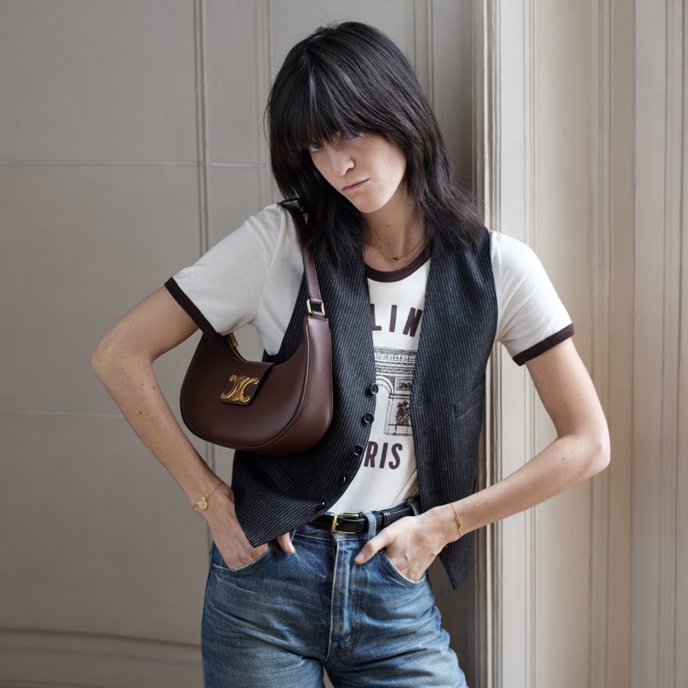 Celine By Hedi Slimane Unveils The New Ava Triomphe Bag