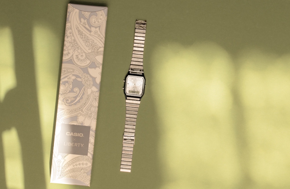 Image from: Casio Teams Up with Liberty for Floral-Inspired AQ-230 Watches