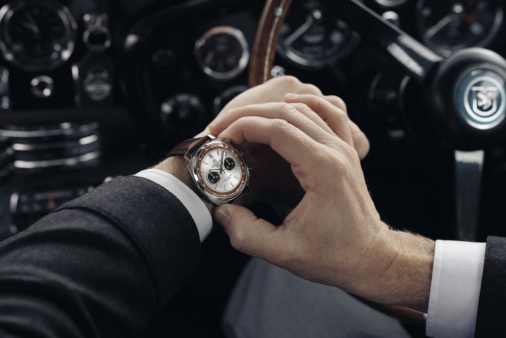 Image from: Breitling pays tribute to the Aston Martin DB5 with limited-edition Top Time collection