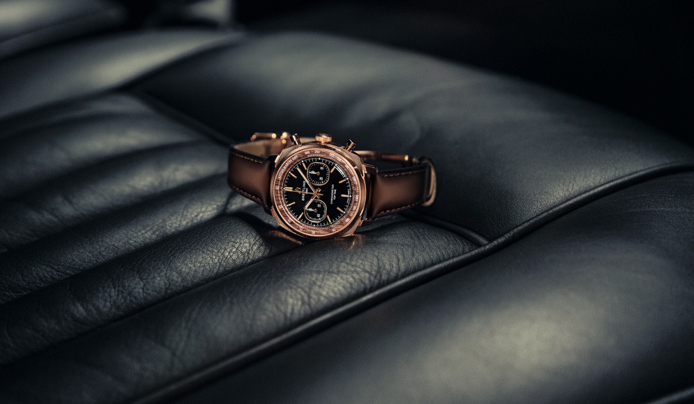 Image from: Breitling pays tribute to the Aston Martin DB5 with limited-edition Top Time collection