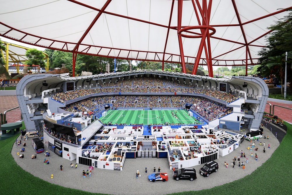 Image from: LEGOLAND Malaysia Unveils LEGO JDT Sultan Ibrahim Stadium In MINILAND