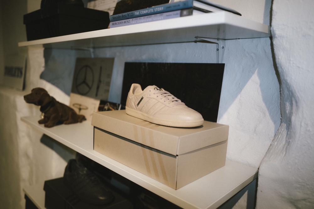 Image from: Mercedes-Benz and adidas Rework the Samba OG in a Limited Edition