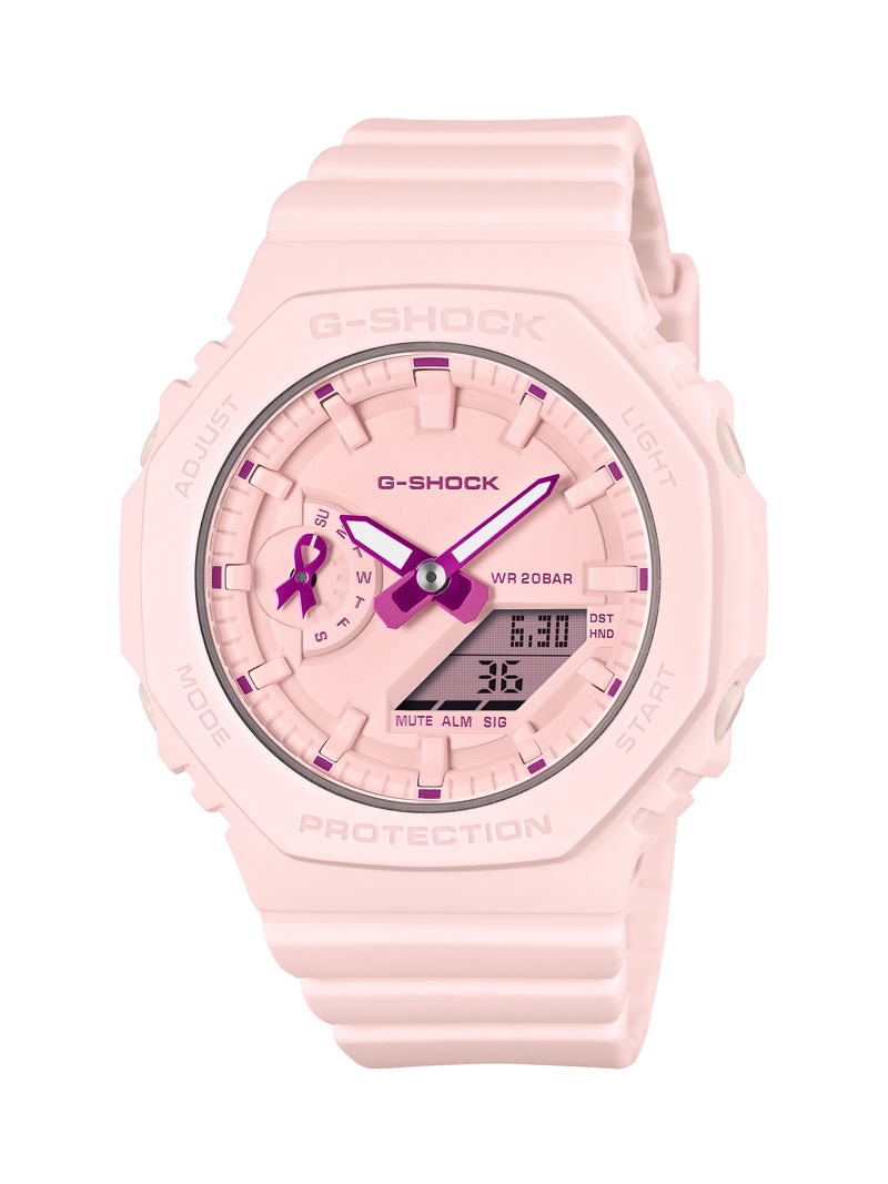 Image from: G-SHOCK Launches Pink Ribbon Watch For Breast Cancer Awareness