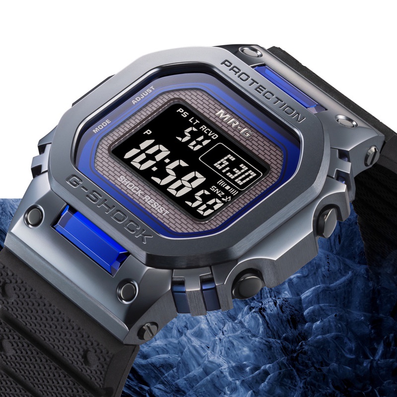 Image from: G-SHOCK Explores Blue Sapphire Crystal in Three New Watches