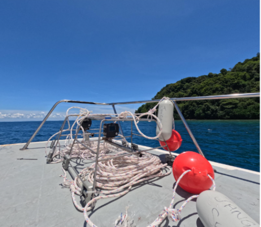 Image from: Penggunaan teknologi dalam kajian yu, pari di dasar laut Sabah