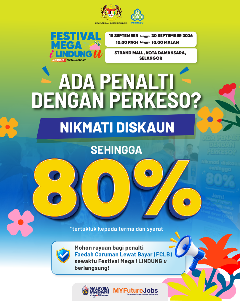 Image from: Diskaun FCLB sehingga 80% di Festival Mega iLINDUNGu