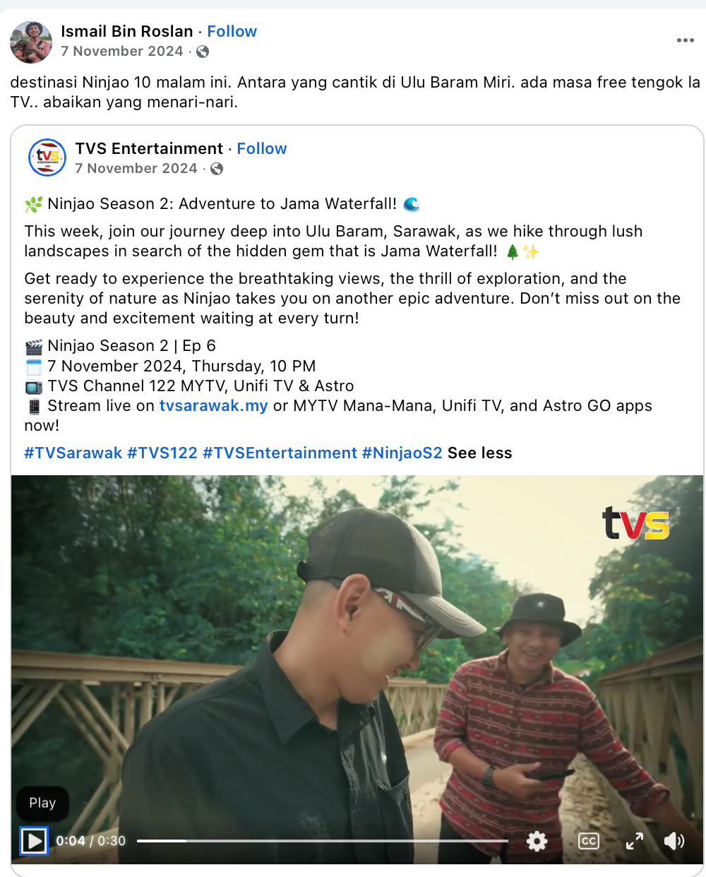 Image from: Ismail ‘jambatan’ Semenanjung-Borneo