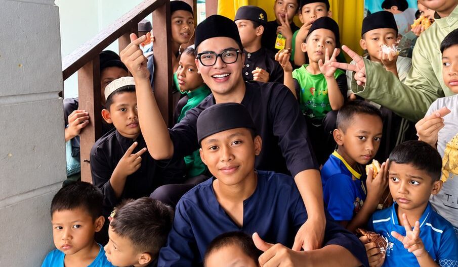 Image from: ‘Ada kesempatan, saya jadikan Jumaat hari berkongsi rezeki’