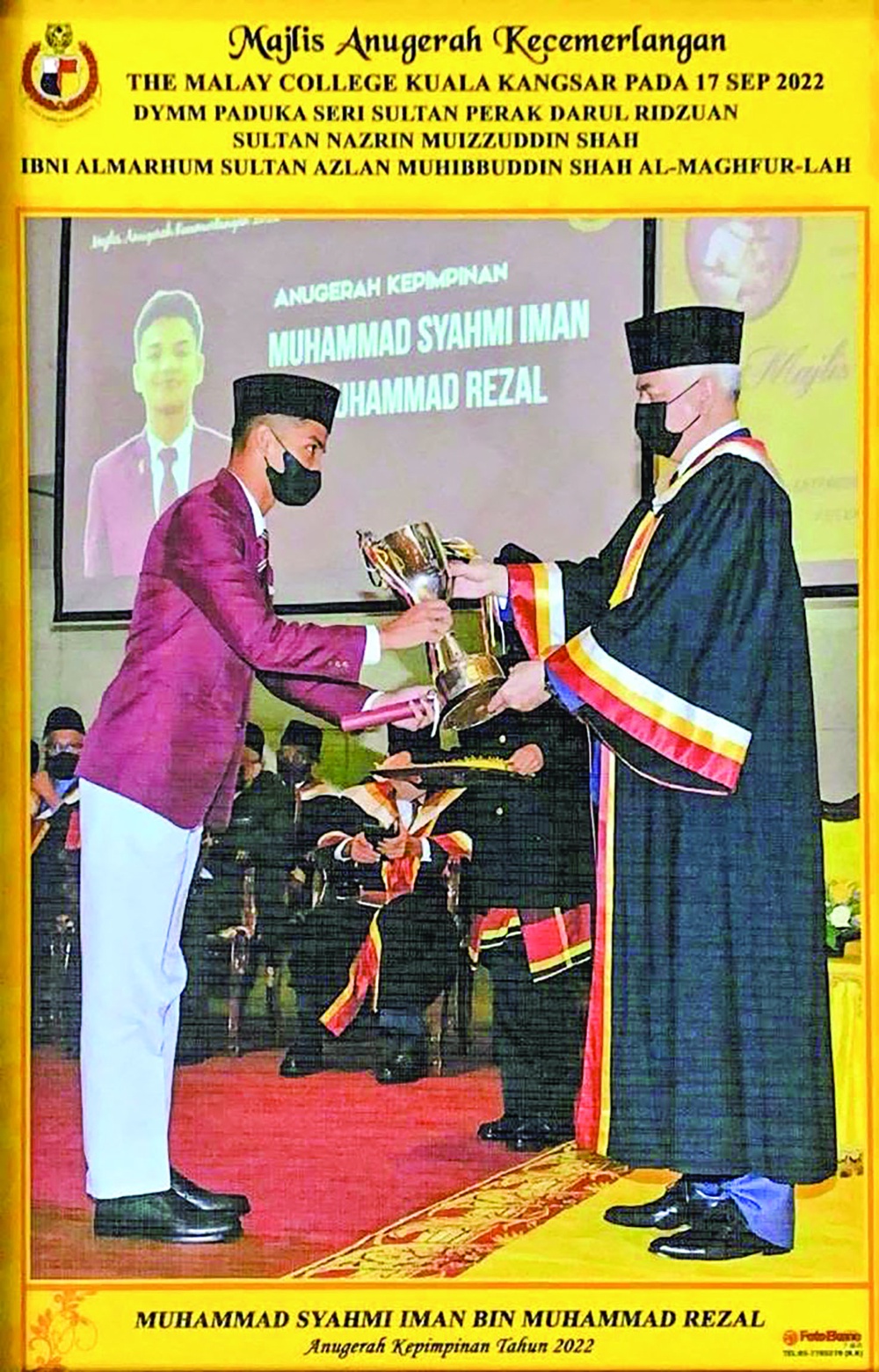 Image from: Jiwa kepimpinan, bakat berhujah Syahmi ‘ex-MCKK’