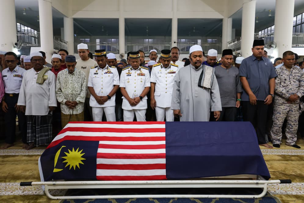 Image from: Anggota APMM maut dalam operasi PATI selamat dikebumikan