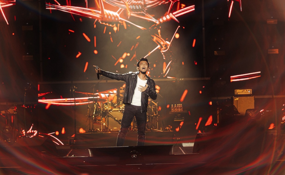 Image from: Campak jadi bintang, Suara Rakyat Faizal Tahir hampir sempurna