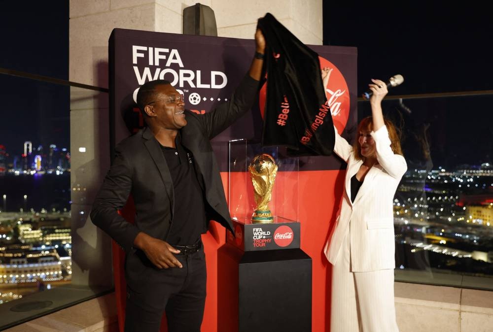 Fans Trophy And Teams Arrive In Qatar For World Cup Countdown