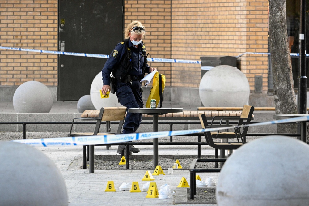 Teenager killed, three wounded in Sweden shooting