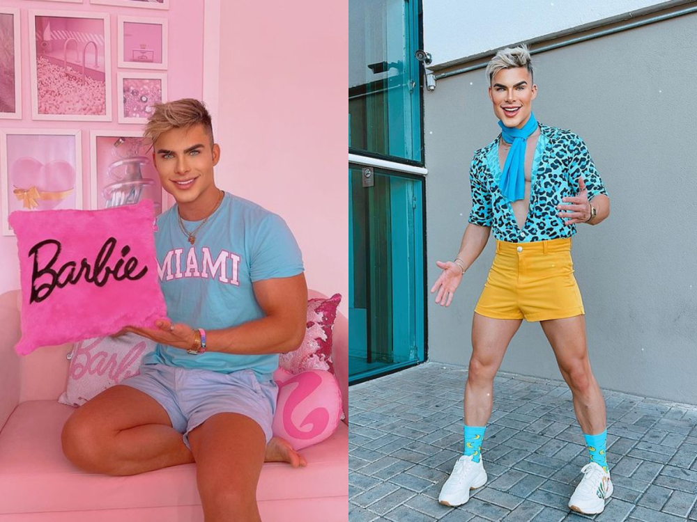 Brazilian Influencer Spends Over Rm360 000 On Plastic Surgery To Look Like Real Life Ken Doll