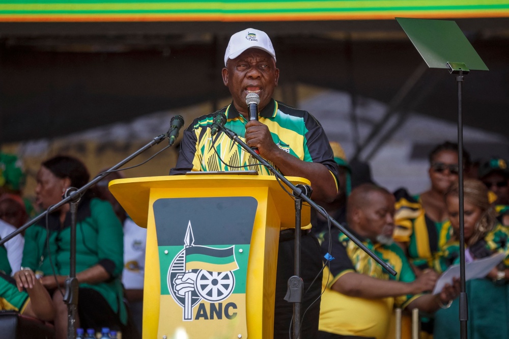 Ramaphosa Rallies South Africans For Votes After 30 Years Of ANC Rule