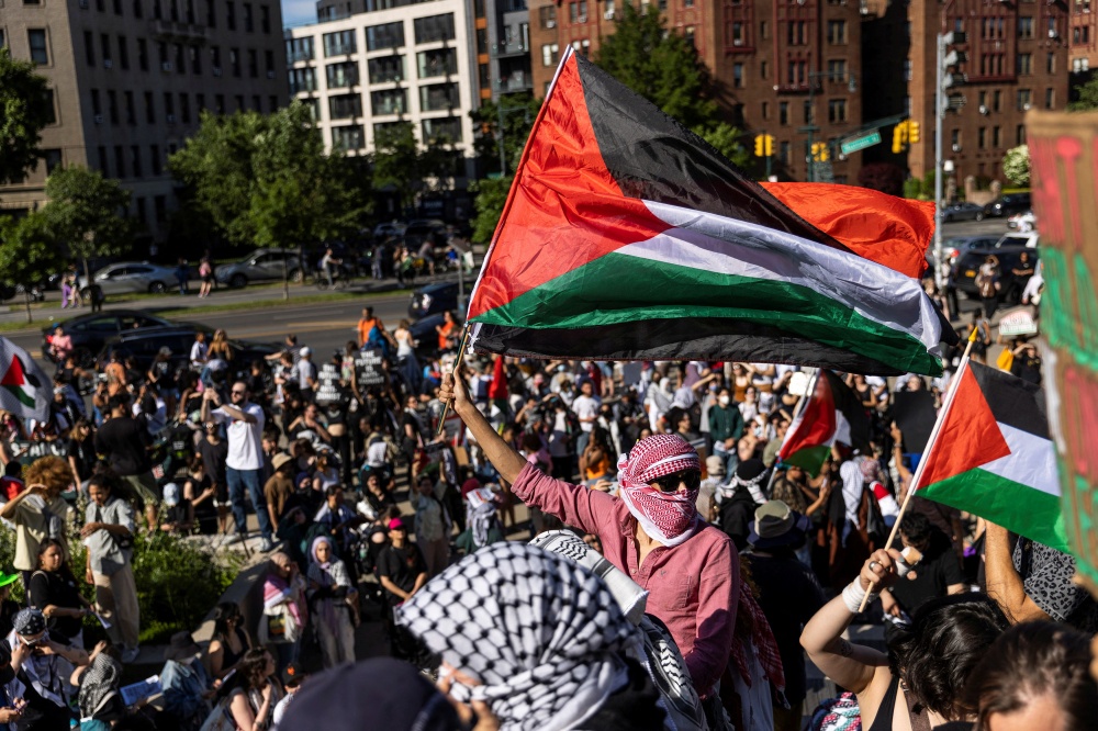 Pro-Palestinian protesters occupy parts of Brooklyn Museum