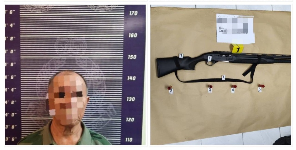 Man held after allegedly firing shotgun during dispute in Kuching