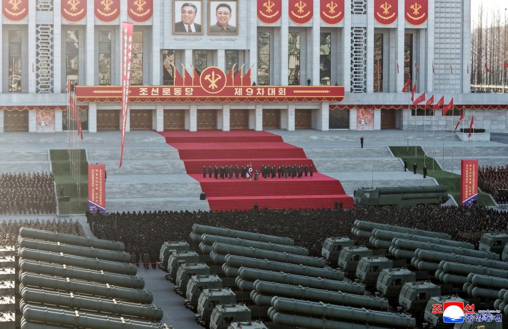 North Korea unveils nuclear-capable rocket launcher as Pyongyang ramps ...
