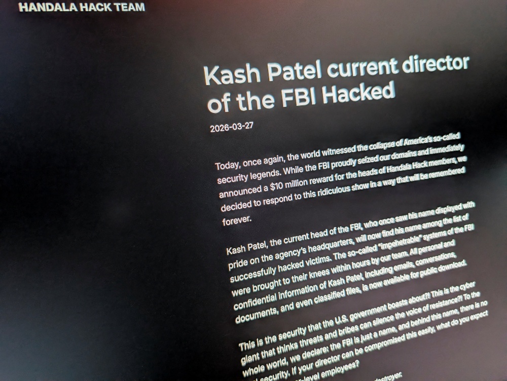 ‘Make them feel vulnerable’: Iran‑linked hackers breach FBI director’s ...