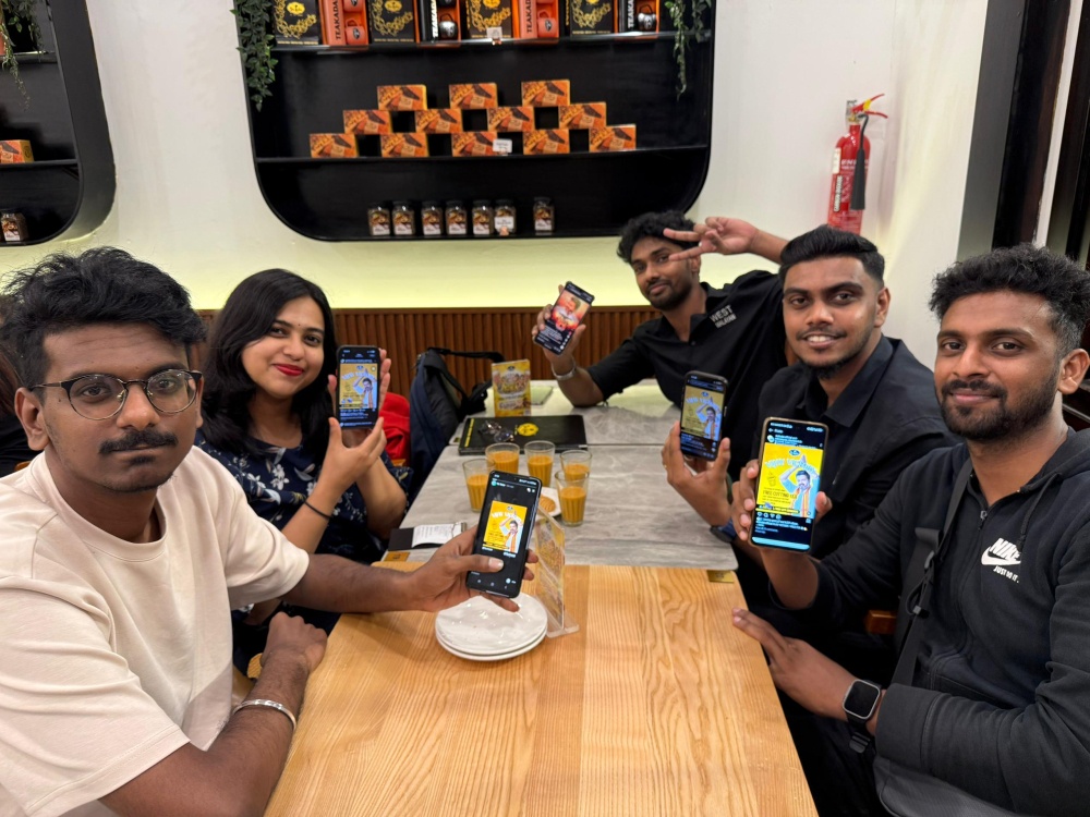 Tea Kadai served nearly 400 free cups of tea for customers to celebrate Vijay’s triumph in the recent Tamil Nadu state elections. — Picture courtesy of Tea Kadai