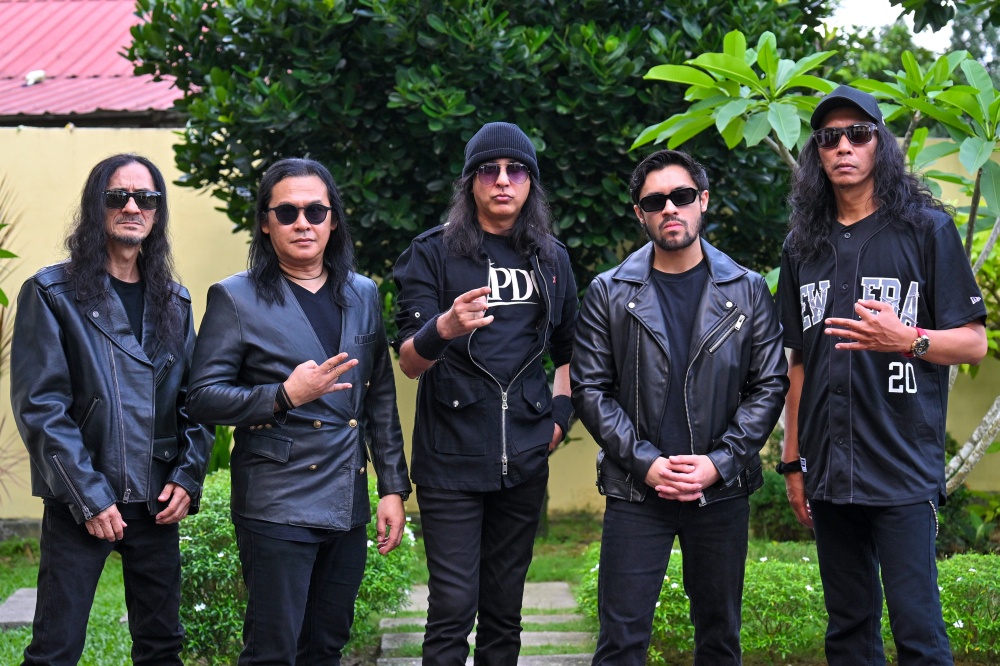Rock group XPDC will share the same stage with Search and Wings for the first time through the 3 Veto Concert at Megastar Arena in Kuala Lumpur on August 1. — Bernama pic 