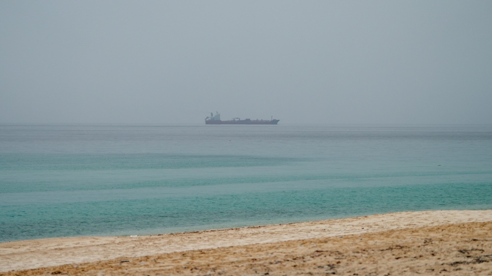 An oil tanker sails at the sea near the Omani coast. The author argues that the attack on the Singapore-flagged ‘Ever Lovely’ highlights why no strategic sea lane, including the Strait of Malacca, can ever be considered completely secure. — Reuters pic
