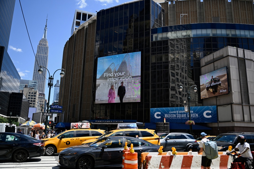 US media including The New York Times and CNN reported that a company specialising in wedding planning had obtained a permit to close the streets around Madison Square Garden between July 2 and July 4, 2026. — Reuters pic