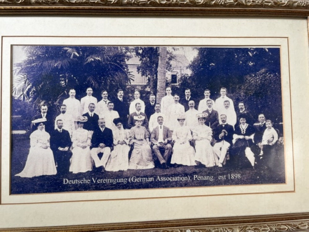 The first German Association established in 1898 before the Germans left during World War 1. — Picture by Opalyn Mok