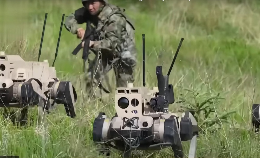 These four-legged robots made outside the US are also on the import ban list but the Pentagon can grant exemptions. — Screengrab from YouTube