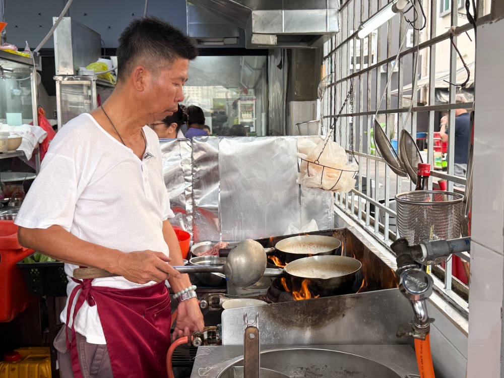 Each bowl is cooked to order over high heat — Picture by Lee Khang Yi