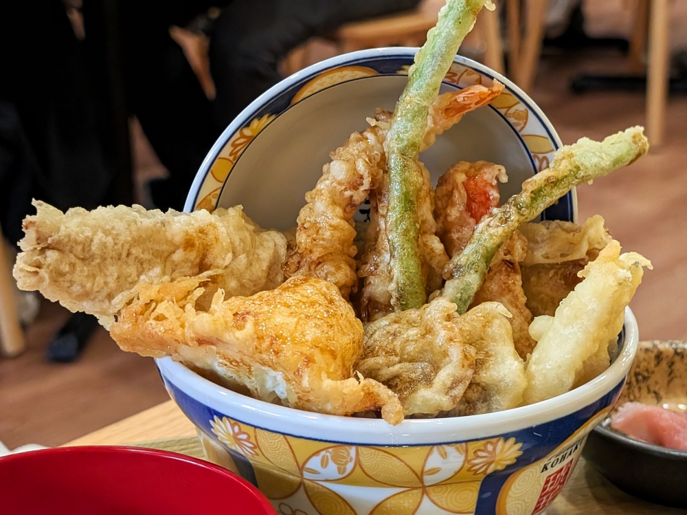 The Premium Tendon Set comes with ‘anago’ or sea eel ‘tempura’, which is prized for its soft and sweet flesh. — Picture by Ethan Lau